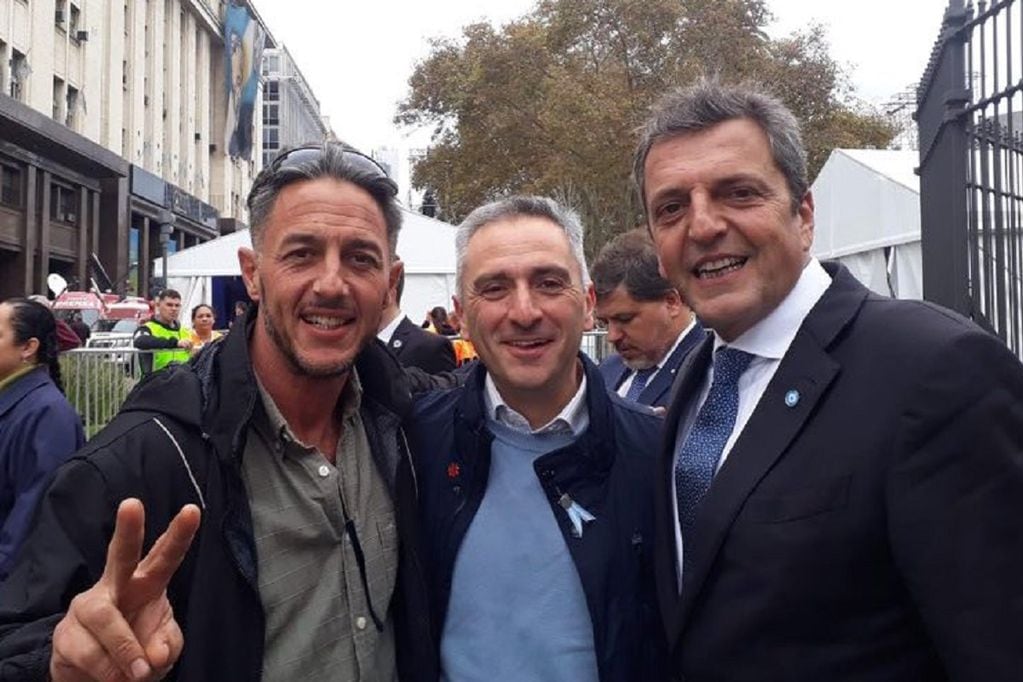 Gastón Mercanzini, el militante kirchnerista y exfuncionario municipal acusado de lanzarle un botellazo a Javier Milei (Web)