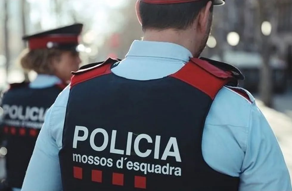 La Policía de Catalunya, Barcelona. Foto: Gentileza