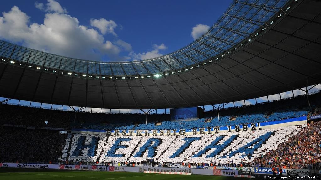 El Hertha BSC actualmente hace de local en el Olympiastadion Berlin