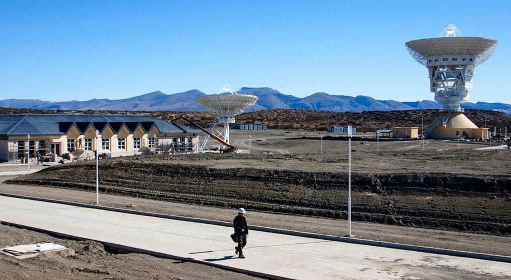 Concesión. La base militar en Neuquén, que Argentina concedió a China por 50 años. 