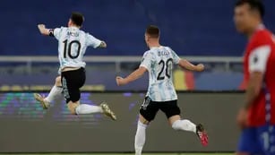 Messi Argentina Chile