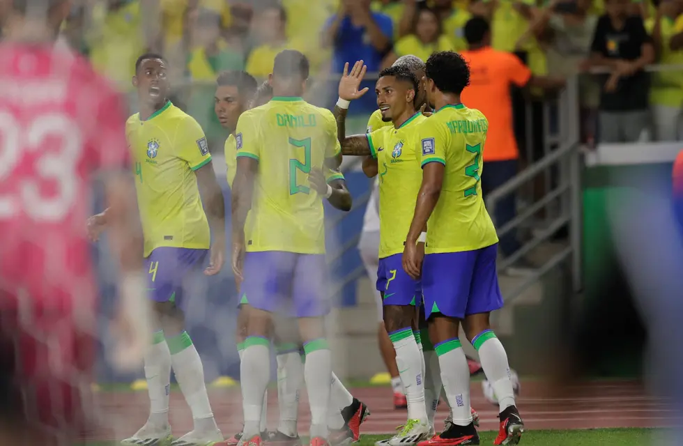 El elenco brasileño goleó a Bolivia en el inicio de las Eliminatorias Sudamericanas. / Gentileza.