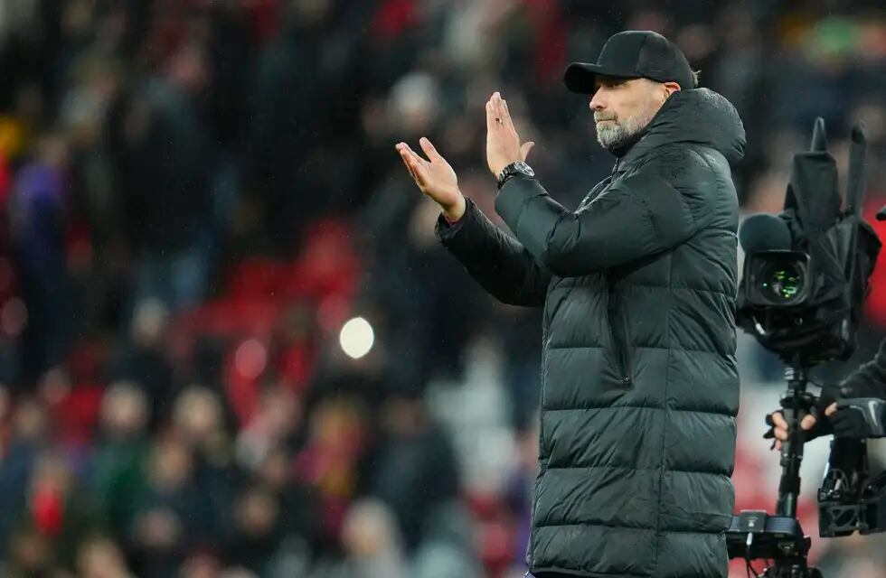 El técnico del Liverpool, Jurgen Klopp, anunció su salida.  (AP Foto/Jon Super)