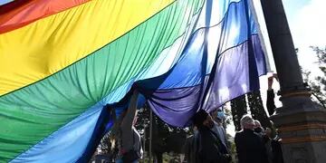 Bandera LGBTI en Córdoba