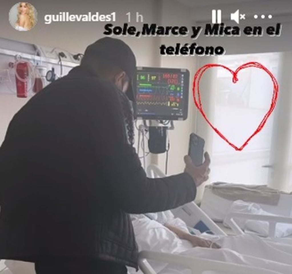 Guillermina Valdes publicó la foto en su Instagram