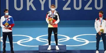 Tenis: el alemán Alexander Zverev hizo historia y se quedó con el oro