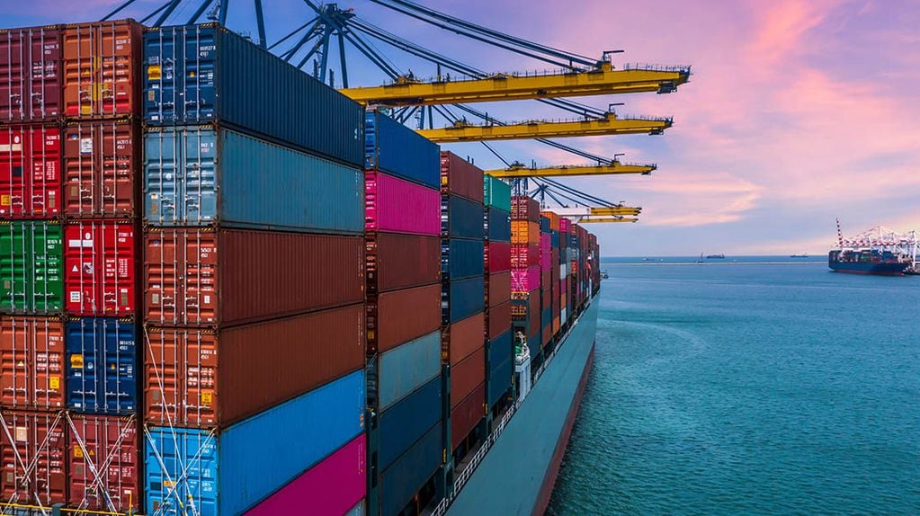 Container ship Exportaciones