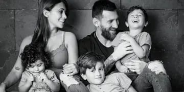 La familia Messi se encuentra en cuarentena en España.  Instagram