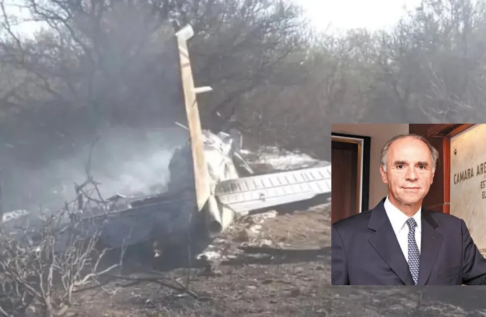 Murió Juan Chediack el empresario que viajaba en el avión que se estrelló en San Luis