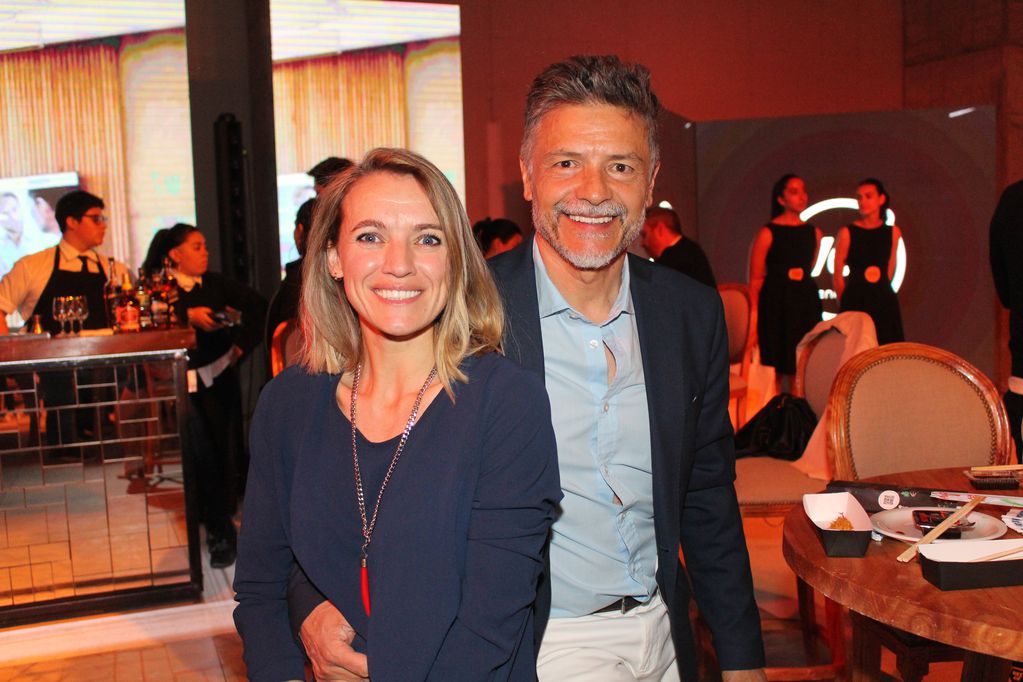 Milena Arrigoni y Gustavo Marti.