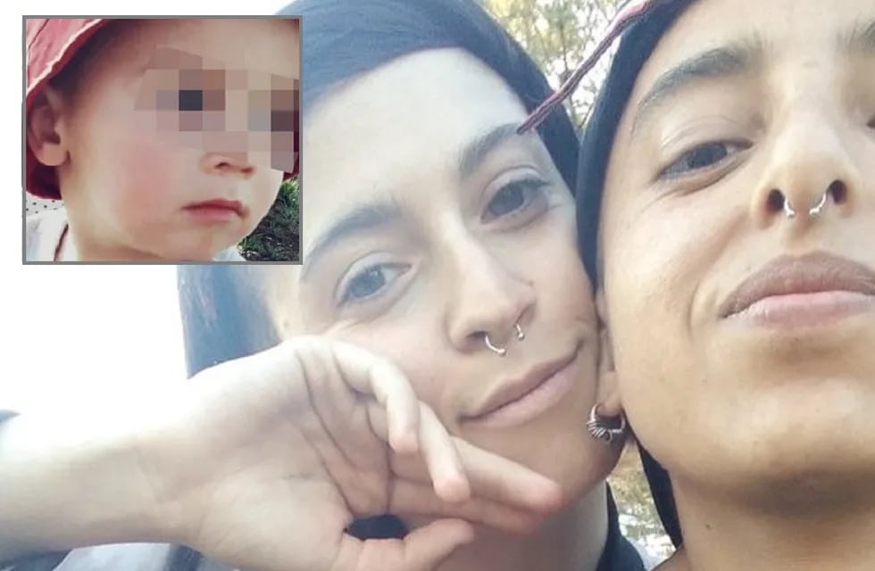 Magdalena Espósito Valiente y su novia Abigail Páez están detenidas por el crimen del pequeño Lucio Dupuy (5), ocurrido en La Pampa (Gentileza)