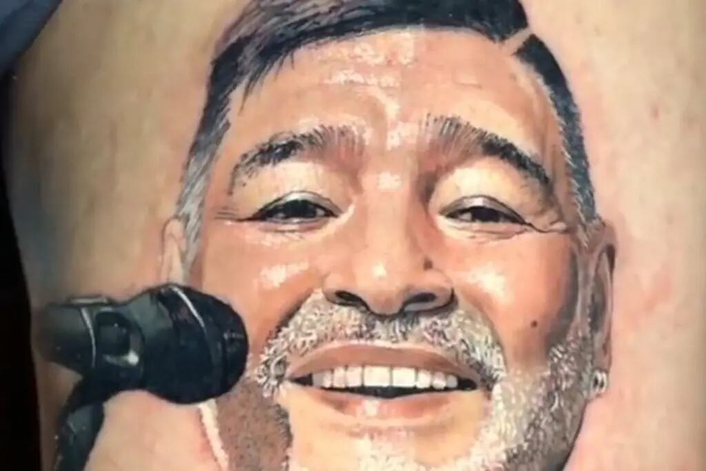 El impactante tatuaje de Maradona que se hizo Patricio Monti