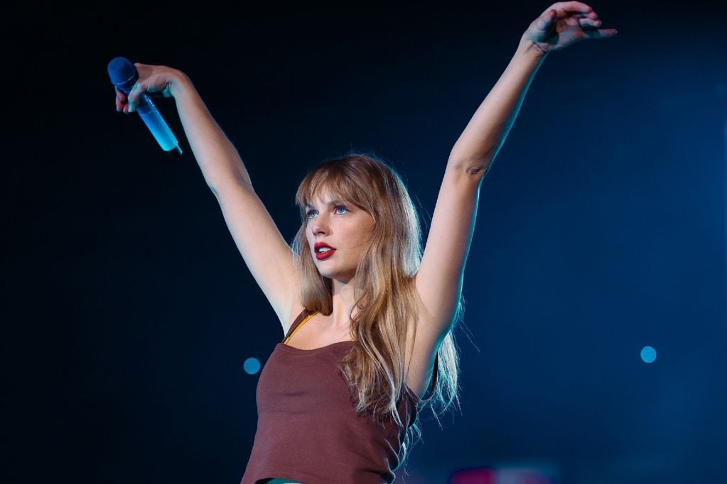 Taylor Swift, durante uno de los primeros shows de su "The Eras Tour". (Facebook Taylor Swift)