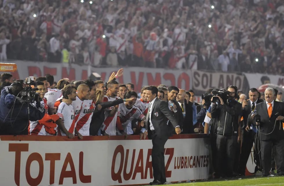El 10 de diciembre de 2011, River Plate ganó la Copa Sudamericana de la mano de Marcelo Gallardo. / Gentileza.