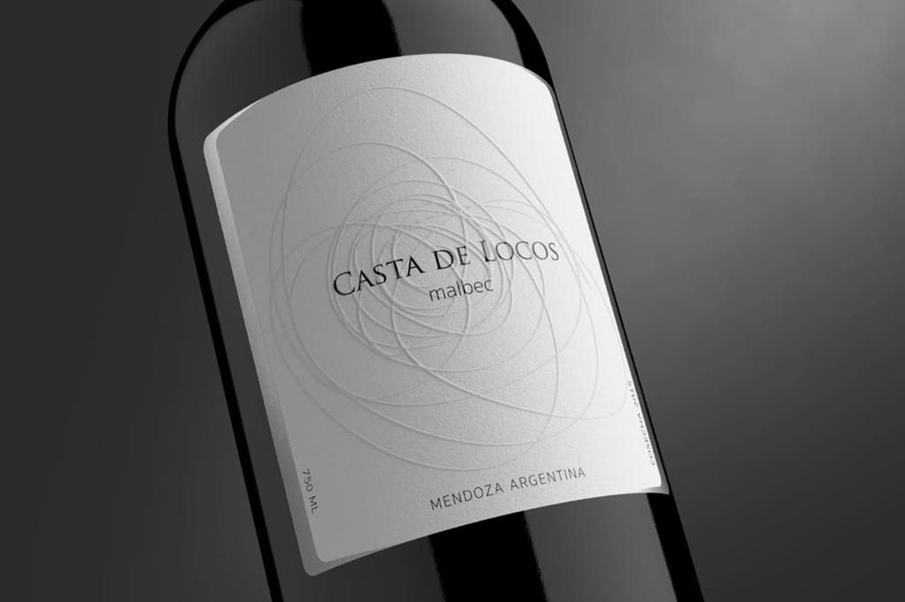 Casta de Locos, el vino que Facundo Di Paola elabora en Mendoza. - Gentileza