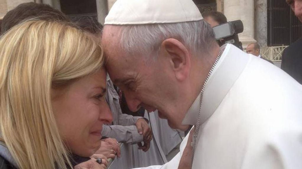 Eugenia Tobal y su encuentro con el Papa Francisco 
