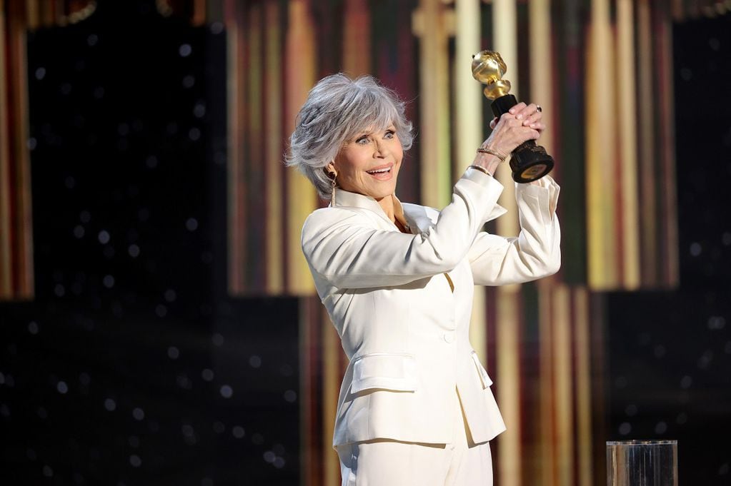 La actriz de 84 años recibió un Globo de Oro honorífico. (Rich Polk/NBC/ZUMA Wire/DPA).
