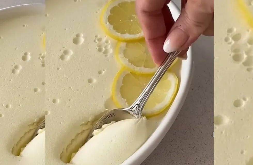 El postre de limón más cremoso que tendrás listo en 5 minutos. Gentileza.