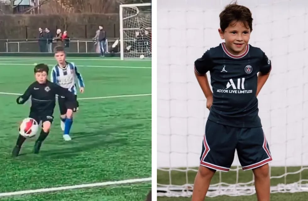 Mateo Messi fue confundido con un joven neerlandés