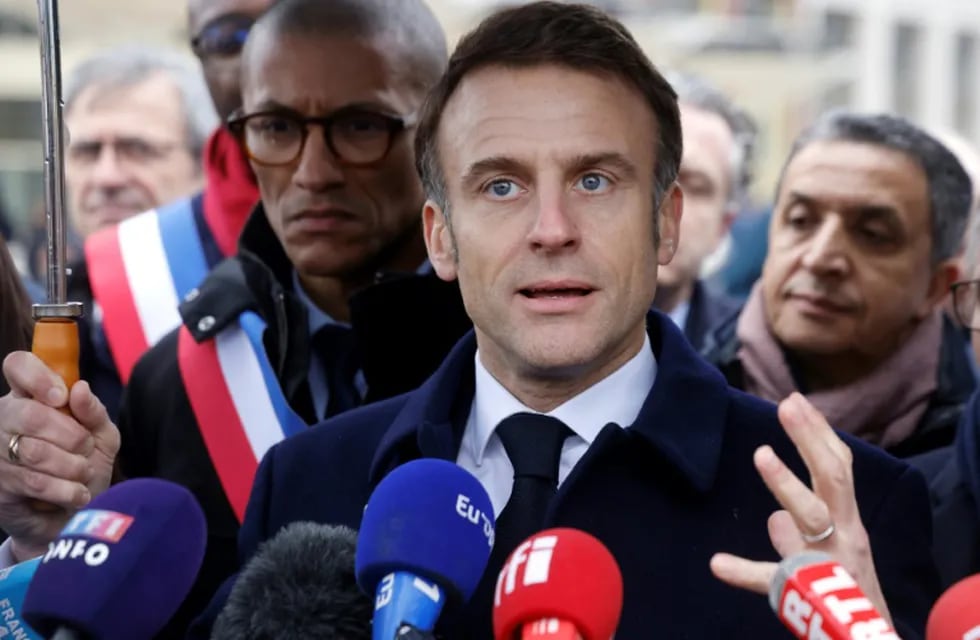 Emmanuel Macron: “Hoy no es el final de la historia, sino el comienzo de una lucha” - Archivo.