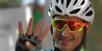 El ciclistadel SEP de San Juan logró su cuarta corona individual y la tercera con su equipo en la "Más Argentina de las Vueltas".