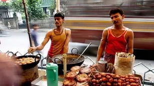 Comida callejera en la India