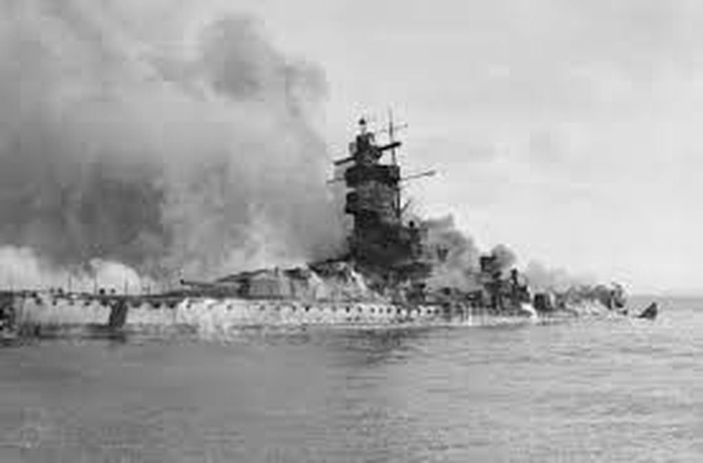 El buque nazi fue hundido por su capitán frente a las costas de Montevideo.