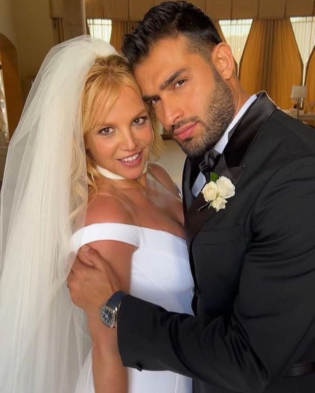 Las fotografías de la boda de Britney Spears y Sam Asghari.