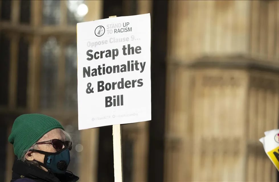 Protestas contra el proyecto de ley en Reino Unido