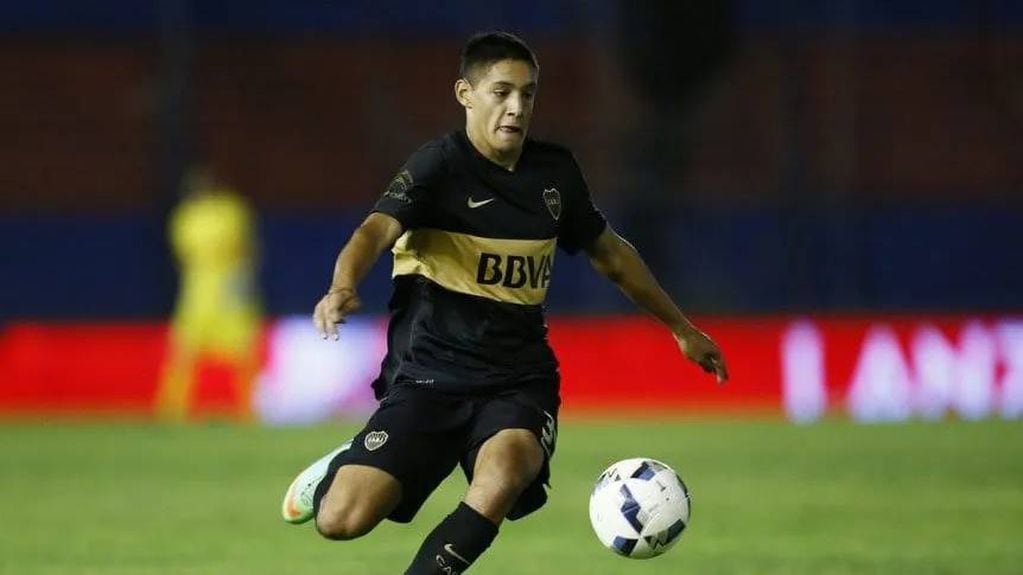 Nahuel Molina en su paso por Boca (Prensa)
