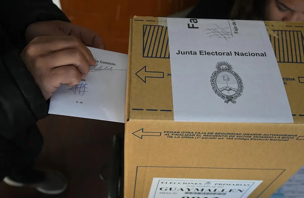 Dónde voto en Mendoza: consultá el padrón definitivo para las elecciones de este domingo. Foto: José Gutierrez / Los Andes
