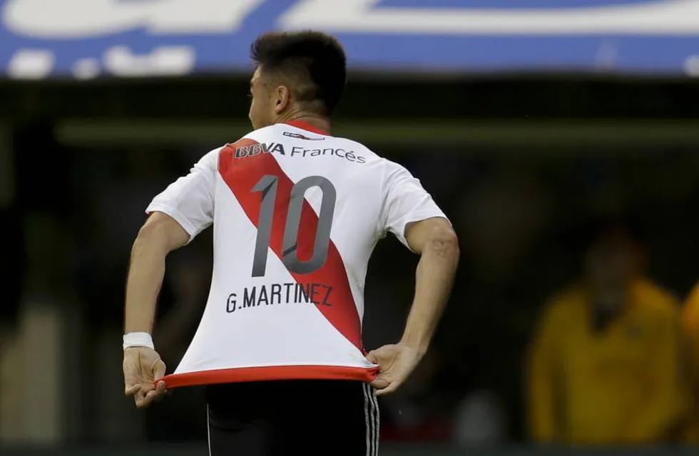 El ídolo Millonario, Gonzalo "Pity" Martínez, quiere jugar el próximo Superclásico. / Gentileza.