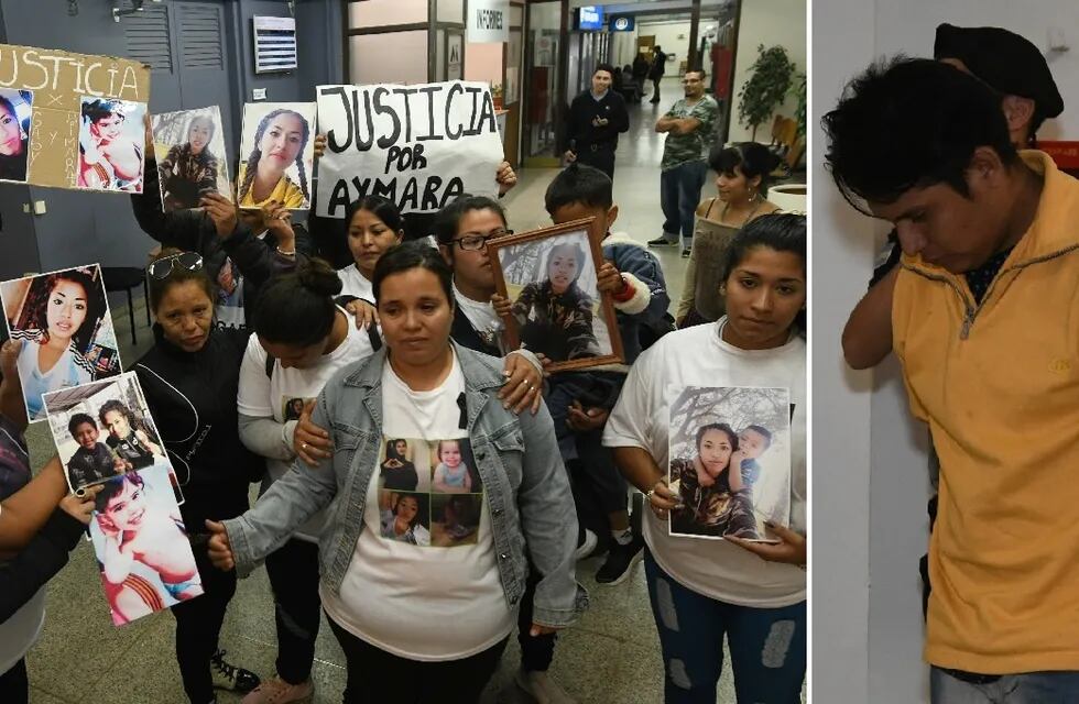 Familiares de las víctimas reclamaron justicia cuando Aucachi fue imputado. Finalmente, ayer fue condenado. Foto: José Gutiérrez / Archivo Los Andes