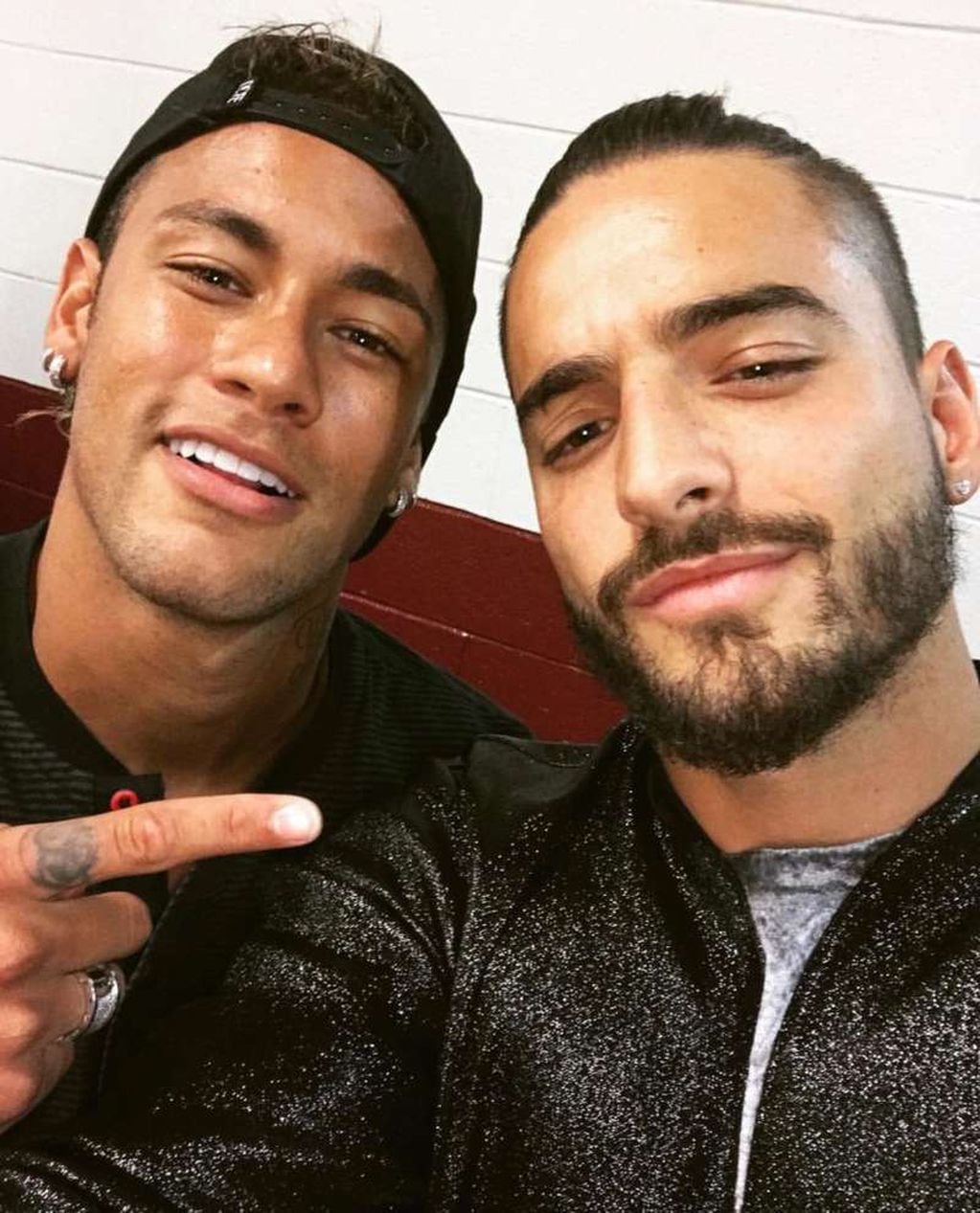Neymar y Maluma eran amigos. 