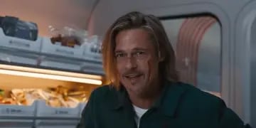 Brad Pitt en "Tren bala"