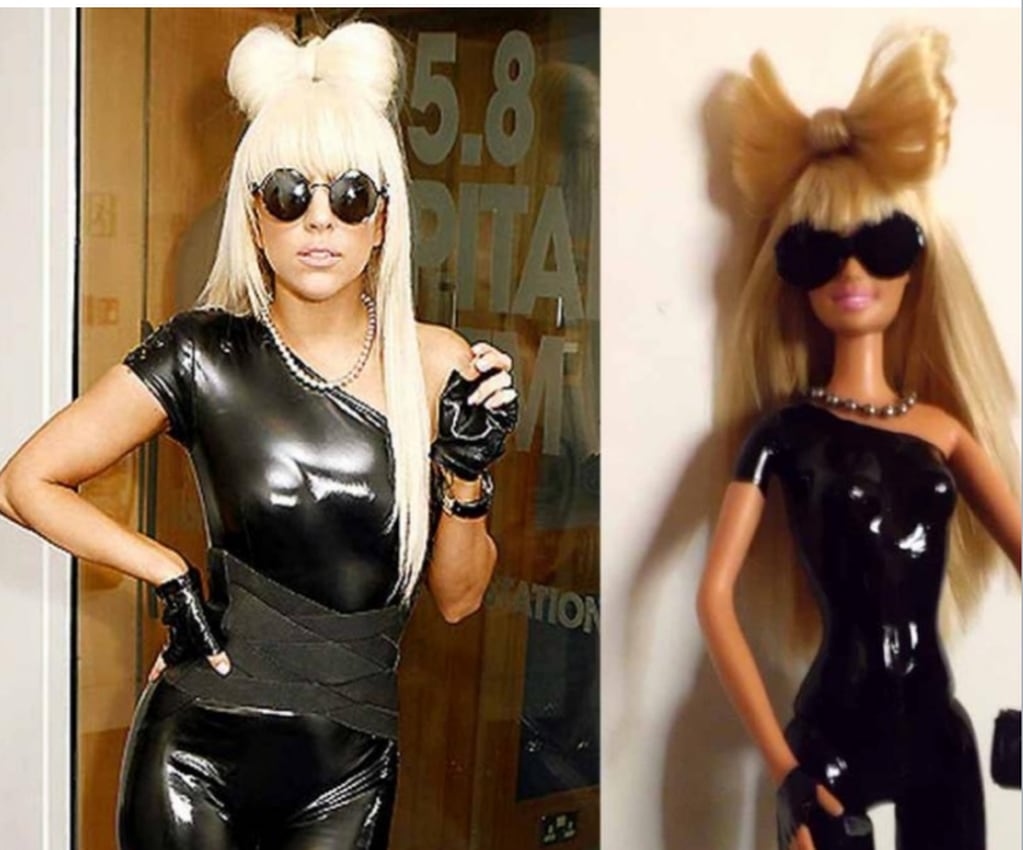 Luego de la fama que adquirió la cantante Lady Gaga, la marca Barbie no dudó en sacar un prototipo de la estadounidense.