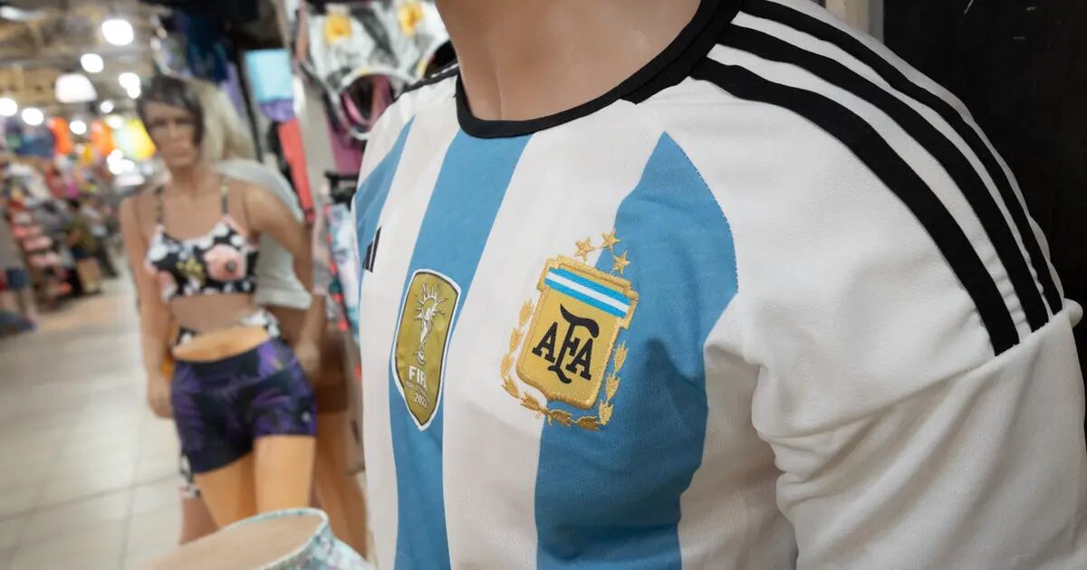 Cuánto cuesta la réplica de la camiseta de Argentina con 3 estrellas y dónde se