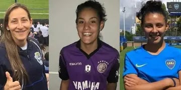 Mavi Pintos juega con Gimnasia -LP. En tanto el 24 lo harán: Brisa Ríos (Lanús) contra San Lorenzo y Julieta Cruz (Boca) ante River.