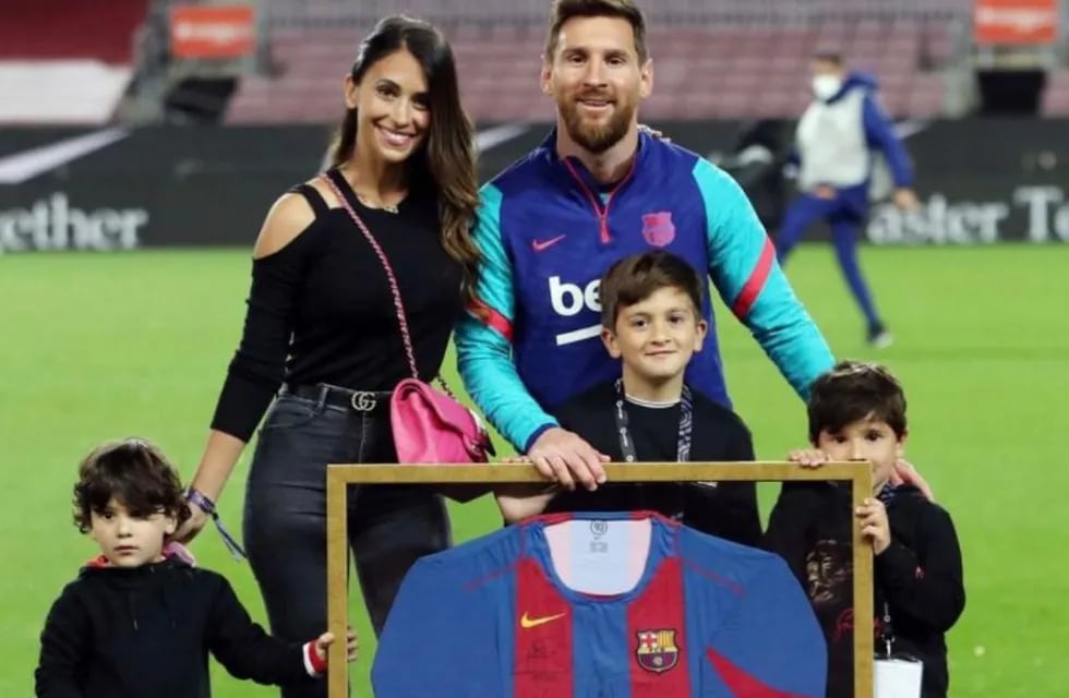Messi y su título 35 con la camiseta azulgrana catalana.