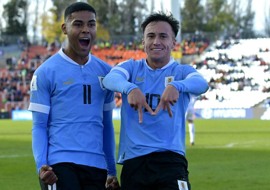 Uruguay quiere volver a ganar para meterse en la gran final del Mundial Sub 20. / Orlando Pelichotti (Los Andes).