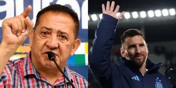 Luis D'Elia criticó a Lio Messi por no cantar el himno