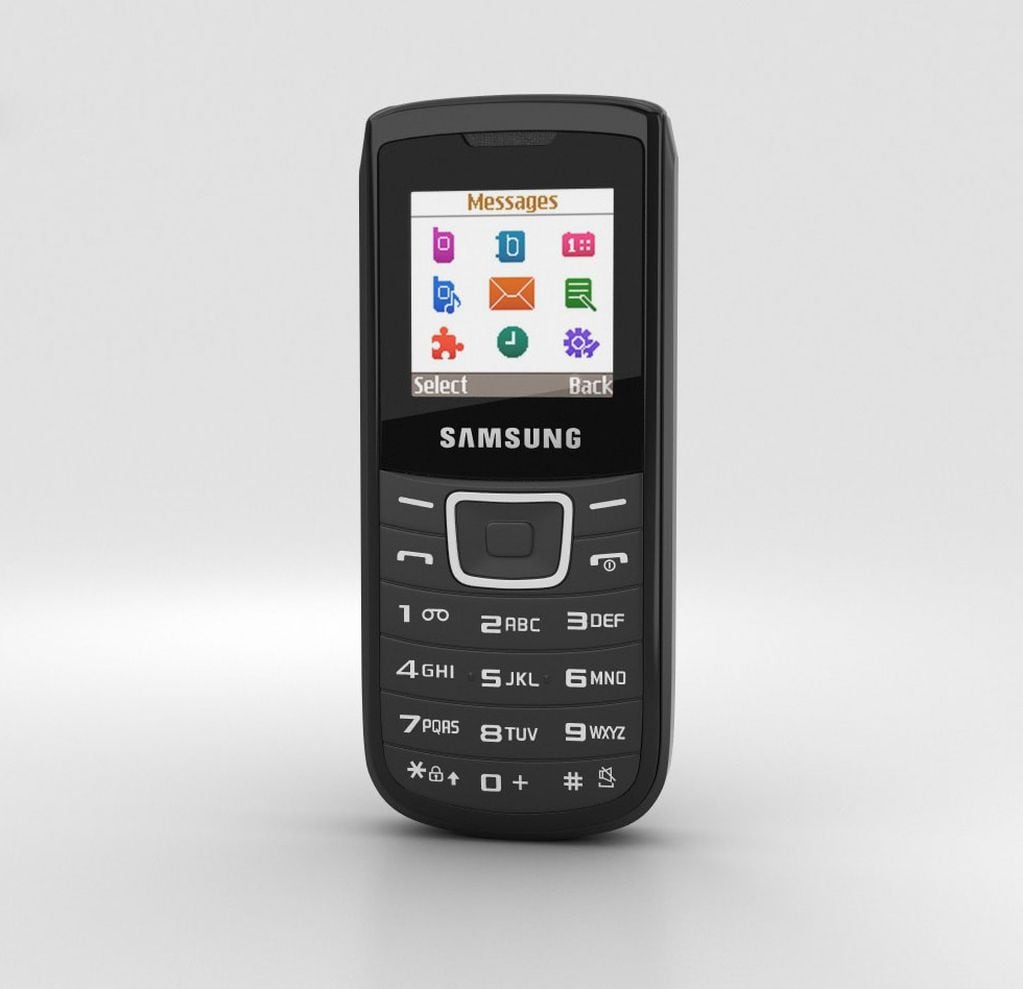 Uno de los celulares más vendidos de la historia es el Samsung E1100