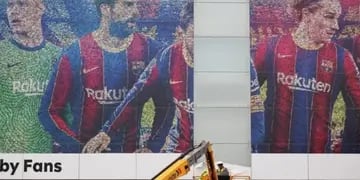 Gigantografía Messi