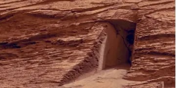Capturan una "puerta" en Marte.