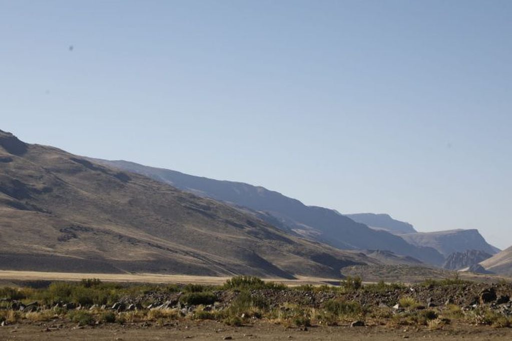 El nuevo camino de turismo aventura se ubicará entre las montañas, con un imponente paisaje natural. Foto: Gobierno de Mendoza