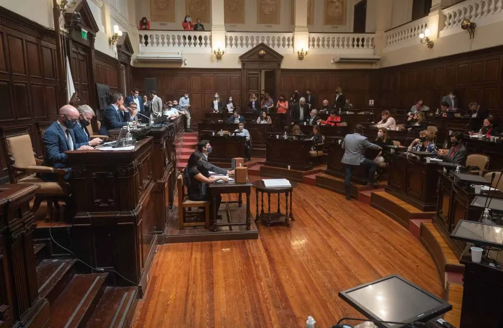 Debate en la Legislatura (Ignacio Blanco / Los Andes)