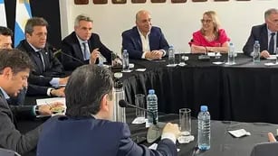 Massa está reunido con 18 gobernadores peronistas.