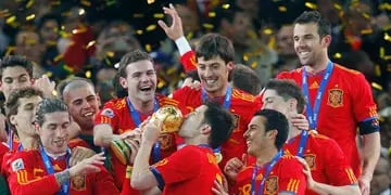 Villa fue campeón del mundo con España en el 2010.