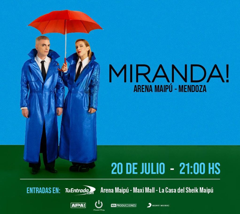 Miranda! vuelve a Mendoza. / Gentileza Prensa