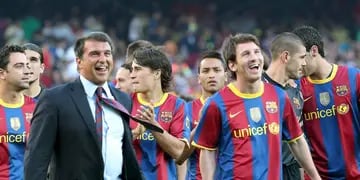 Laporta aseguró ue mantiene conversaciones con Messi para asegurar su regreso